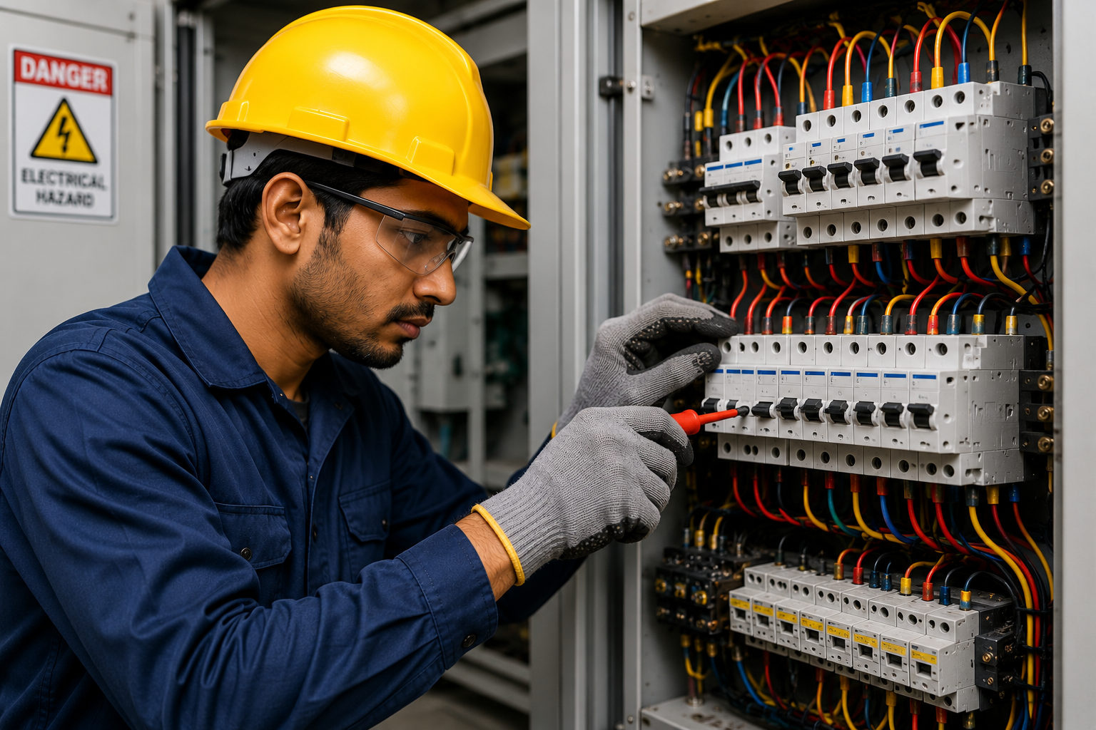 Practical technical training facility at Bharat Industrial Training Centre